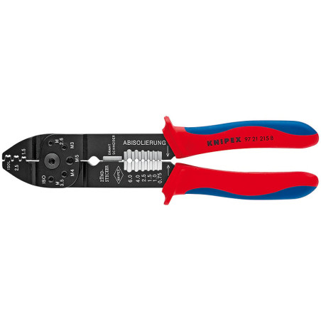 pinza crimpatrice knipex 97 21 215 b [9721215b]