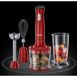 frullatore a immersione russell hobbs 24700-56 rosso