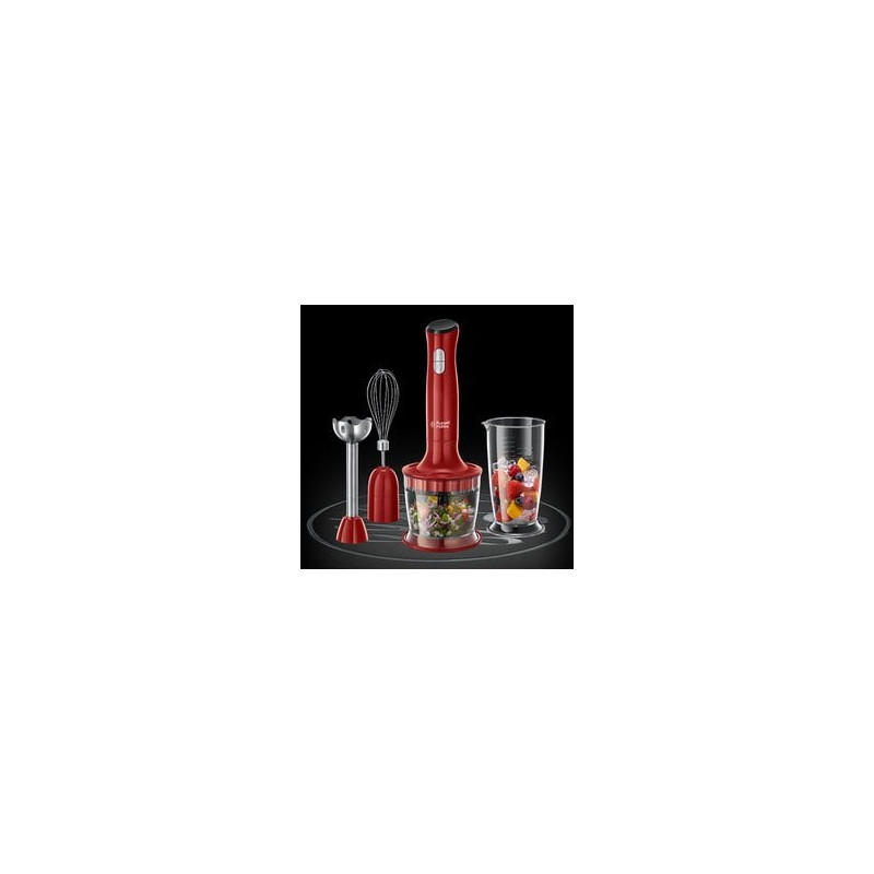frullatore a immersione russell hobbs 24700-56 rosso