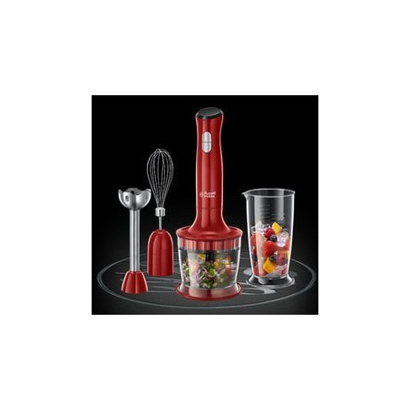 frullatore a immersione russell hobbs 24700-56 rosso