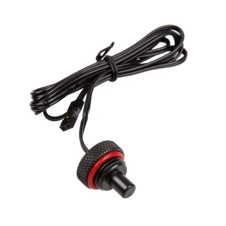 Sensore temperatura watercooling bitspower 1/4" carbone nero