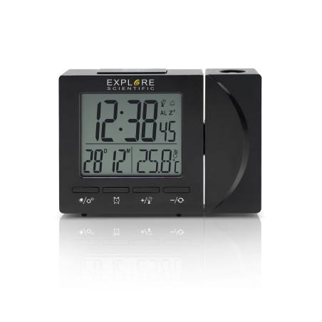 orologio-sveglia explorer scientific rdp-1001 nero [rdp1001