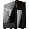 case aerocool playa midi-tower, tempered glass nero