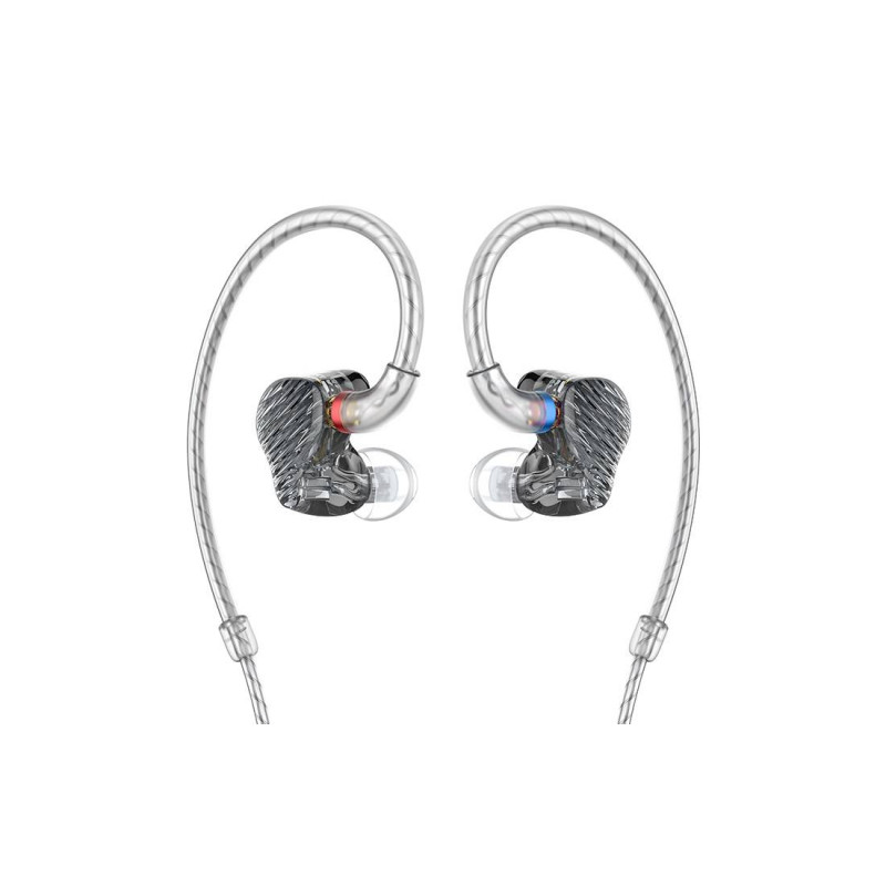 auricolari kz fiio fa7 3.5 mm grigio [zsn pro grey]
