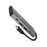 hub usb axagon 2 porte tipo-c/a 3.2 argento [hmc-5g2]