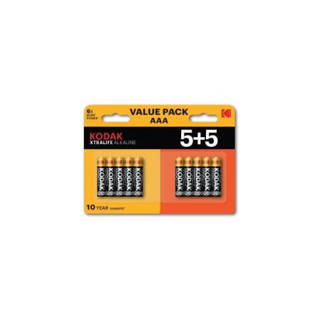 pile alcaline kodak xtralife aaa 10 5+5pz [30423466]
