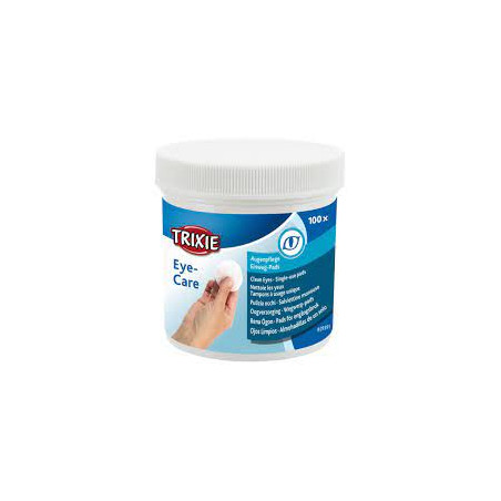 salviettine oculari trixie eye care per cani 100pz/bianco [tx-29391]