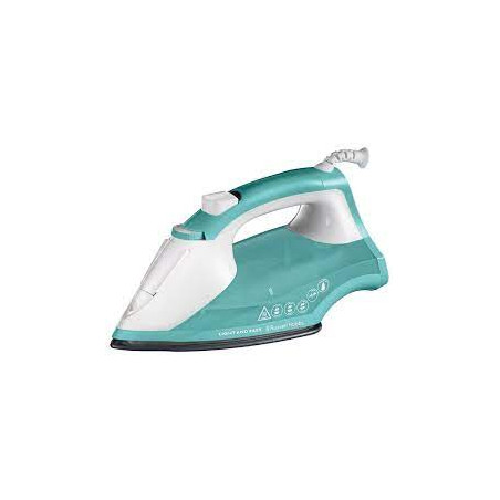 ferro da stiro russell hobbs a vapore 240ml/2400w/verde/bianco [hdrusze26470560]