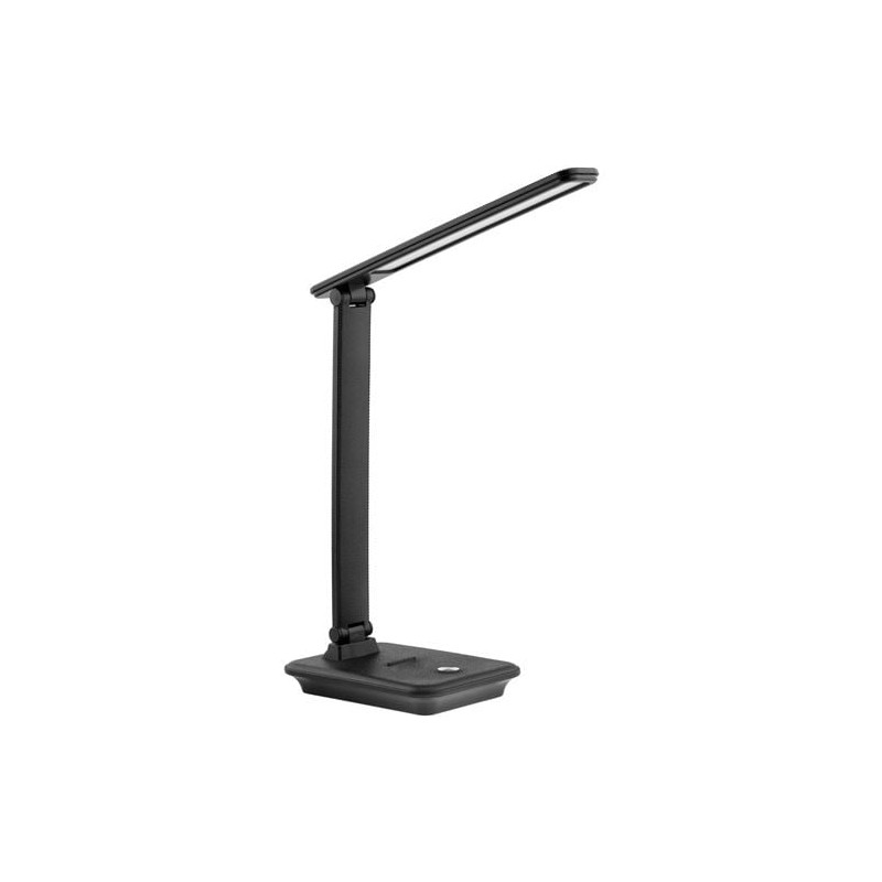 lampada led maclean mce614b da scrivania 9w nero [limclclamce614b]