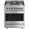 forno elettrico smeg b71gmx2 70x60cm acciaio inossidabile [b71gmx2]