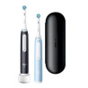 spazzolino elettrico braun oral-b io series 3n duo blu/nero [3n]