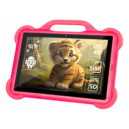 tablet 10.1'' blow kidstab10 4gb/64gb androide 12 rosa [rtblo100axr0670]