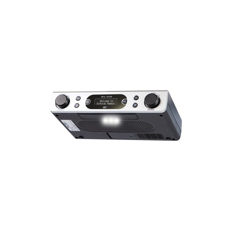 radio da cucina blow rk2 portatile fm/dab+ argento [ubblorp77571000]