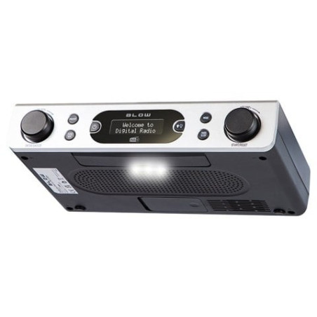 radio da cucina blow rk2 portatile fm/dab+ argento [ubblorp77571000]