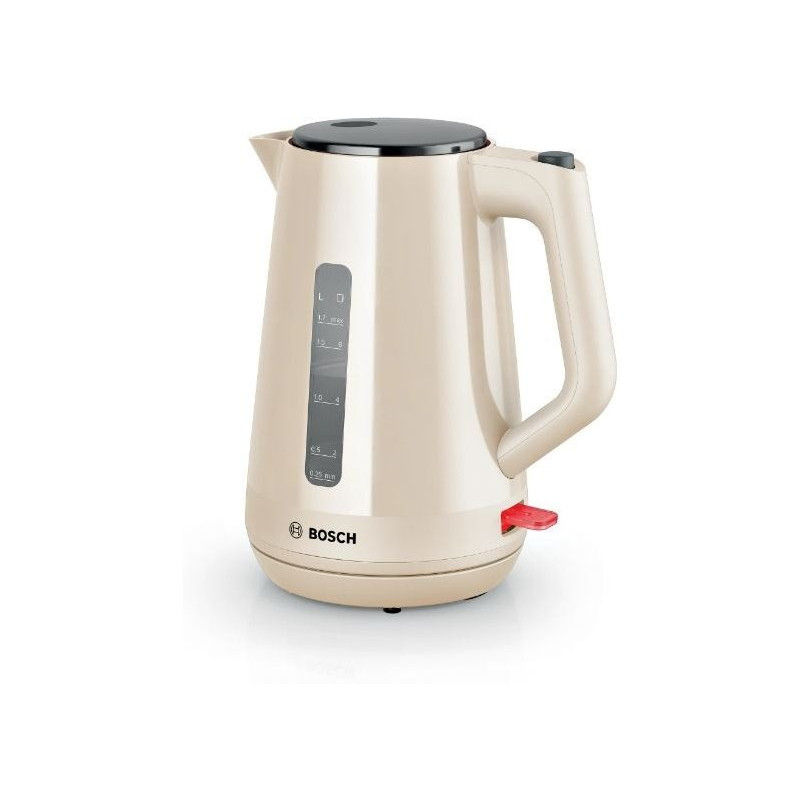 bollitore elettrico bosch twk1m127 1.7l 2400w beige [hkboscztwk1m127]