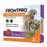 compresse contro pulci e zecche frontpro per cane 25-50kg 3x136mg