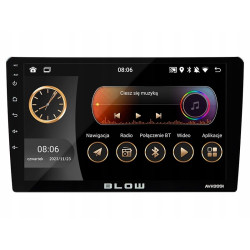 autoradio blow avh-9991 1din 9'' android12/wifi/gps/nero
