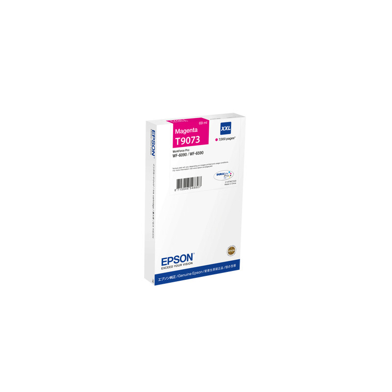 cartuccia a getto d'inchiostro epson t9073 69ml 7000 pagine magenta