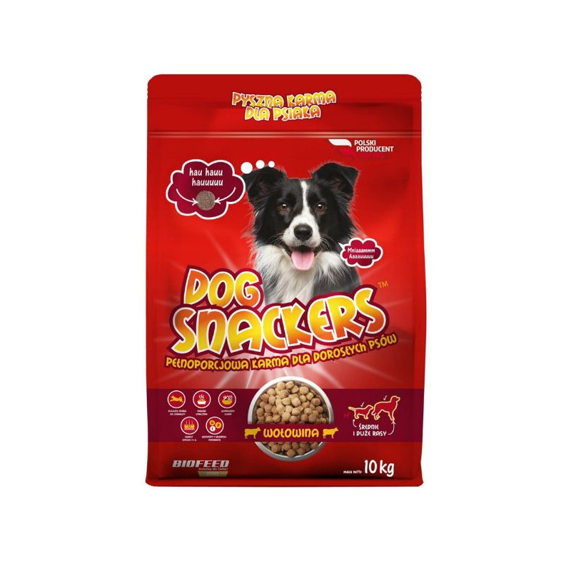 mangime biofeed dog snackers adult: cibo secco per cani adulti media
