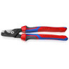 tagliacavi knipex stepcut xl con taglio a gradino rosso/blu [95 12
