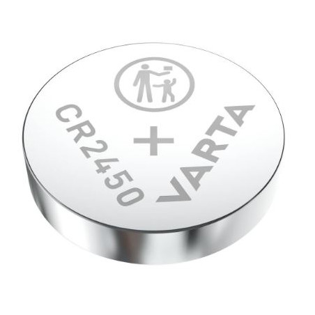 pila varta lithium coin cr 2450 litio 3v a bottone 4pz [06450 101