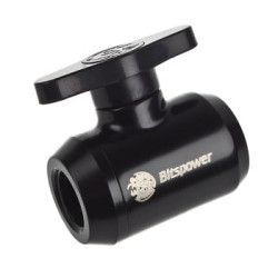 Rubinetto bitspower 1/4" nero opaco