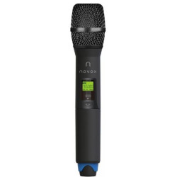 microfono novox free pro h1 wireless 2xaa/1.5v 630-668 mhz 100m