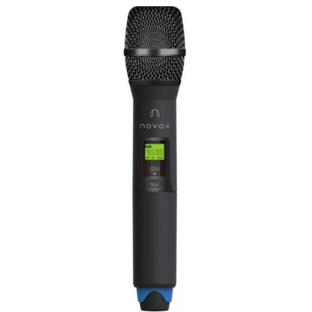 microfono novox free pro h1 wireless 2xaa/1.5v 630-668 mhz 100m