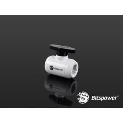 Rubinetto bitspower 1/4" bianco