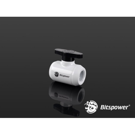Rubinetto bitspower 1/4" bianco