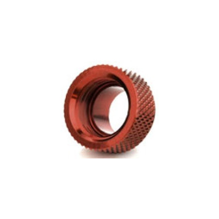 Adattatore watercooling bitspower 1/4" su ig 1/4 rosso sangue