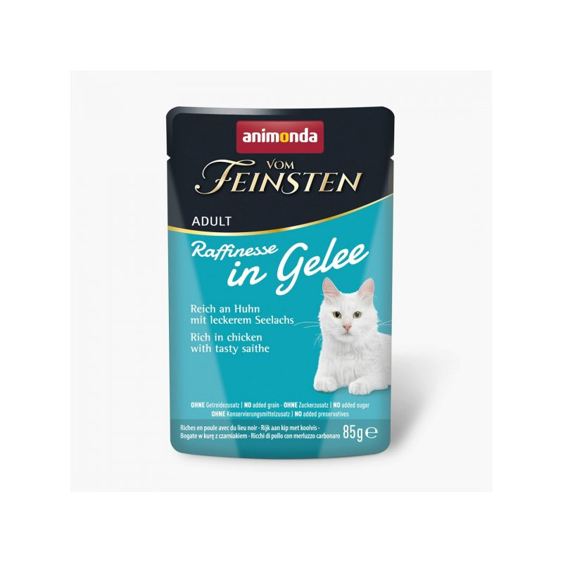 mangime animonda vom feinsten adult raffinesse in jelly ricco di