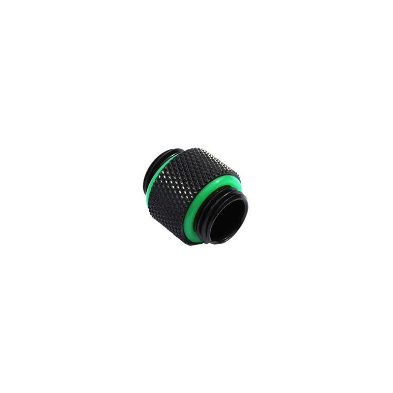 Adattatore bitspower 2x 1/4" nero opaco