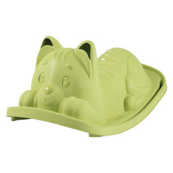 dondolo smoby gatto 78x38x35cm verde [wqsmoi0ua001085]