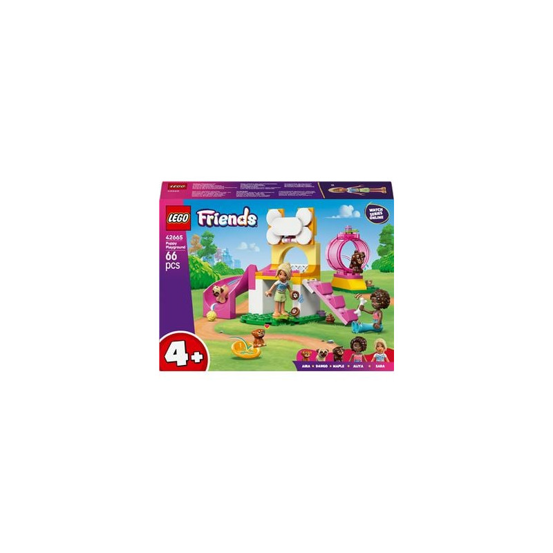 set di costruzione lego friends 42665 parco giochi per cuccioli multicolore