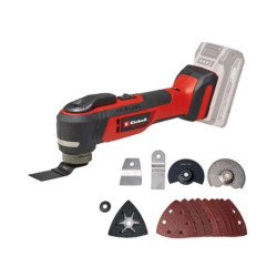 utensile multifunzione einhell te-mg 18/1 li - solo 18v rosso/nero