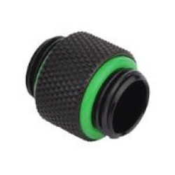 Adattatore bitspower 2x 1/4" nero opaco