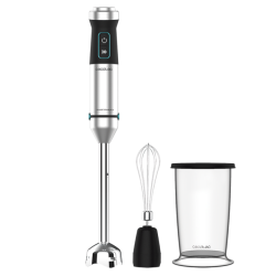 frullatore a immersione cecotec power titanblack 1200 xl cream 1200w