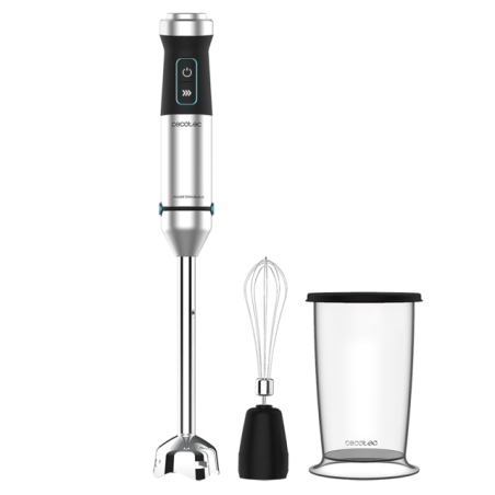 frullatore a immersione cecotec power titanblack 1200 xl cream 1200w