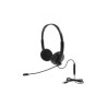 cuffie yashi ac300 a padiglione usb per ufficio/call center con microfono