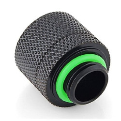 Bitspower collegamento 1/4 pollice su 16/10mm nero opaco