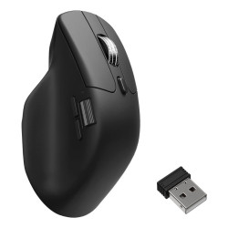mouse keychron m6 gaming wireless usb 30000dpi nero [m6-sa23-de]