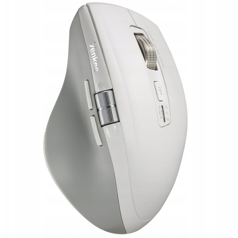 mouse yenkee yms 2095wh spin wireless usb ottico 4800dpi 7 tasti