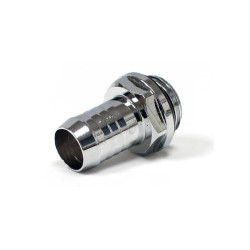 Raccordo bitspower 1/4" 10mm argento lucido