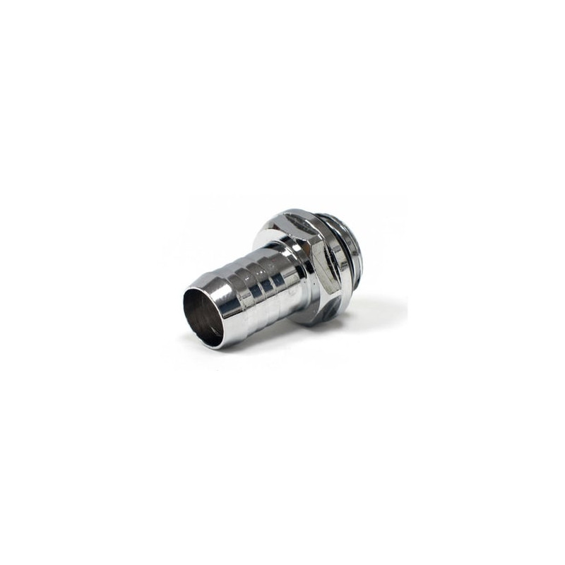 Raccordo bitspower 1/4" 10mm argento lucido