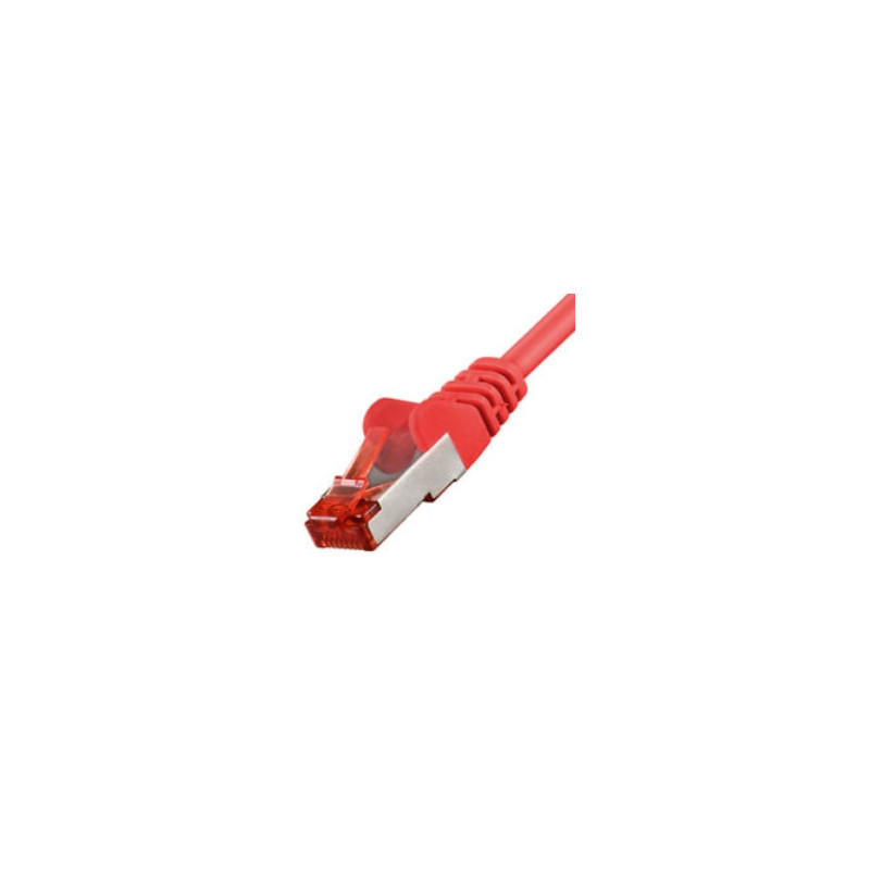 patchkabel digitus rj45 s/ftp cat6 1.00m rot hebelschutz [dk-1644-010/r]