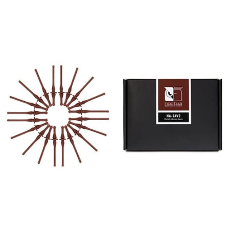 antivibrazione ventole noctua na-sav2 kit composto da 20 viti