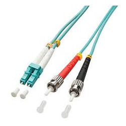 cavo in fibra ottica lindy lwl duplexkabel lc/lc om3 10m 50/125Ãm