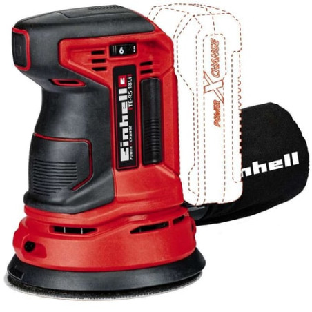 levigatrice rotorbitale einhell te-rs 18 li solo power x-change