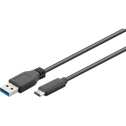 cavo goobay usb 3.0 type-a a type-c m/m reversibile 3,00m